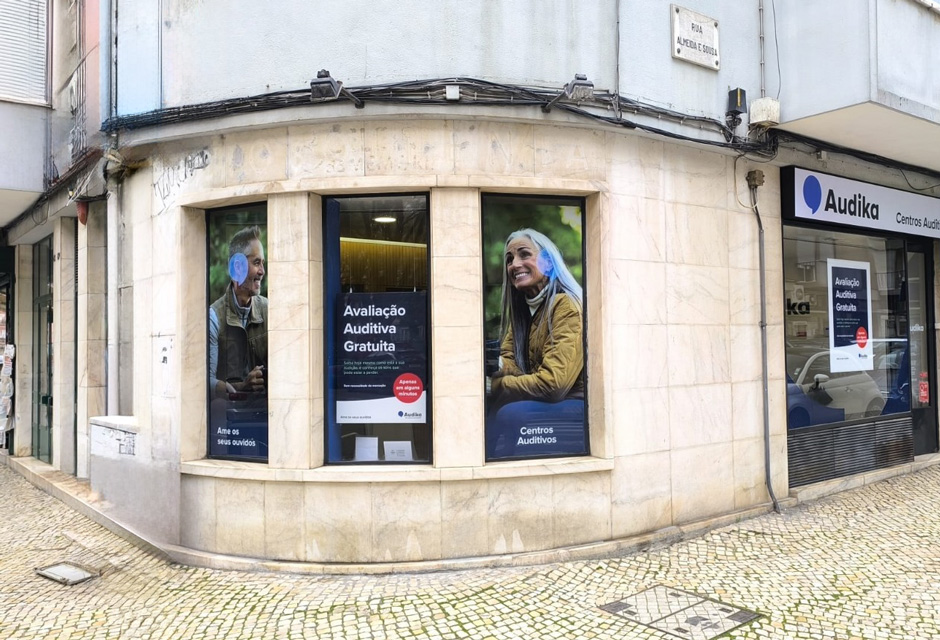 Centro auditivo Audika em Campo de Ourique com avaliação auditiva gratuita.