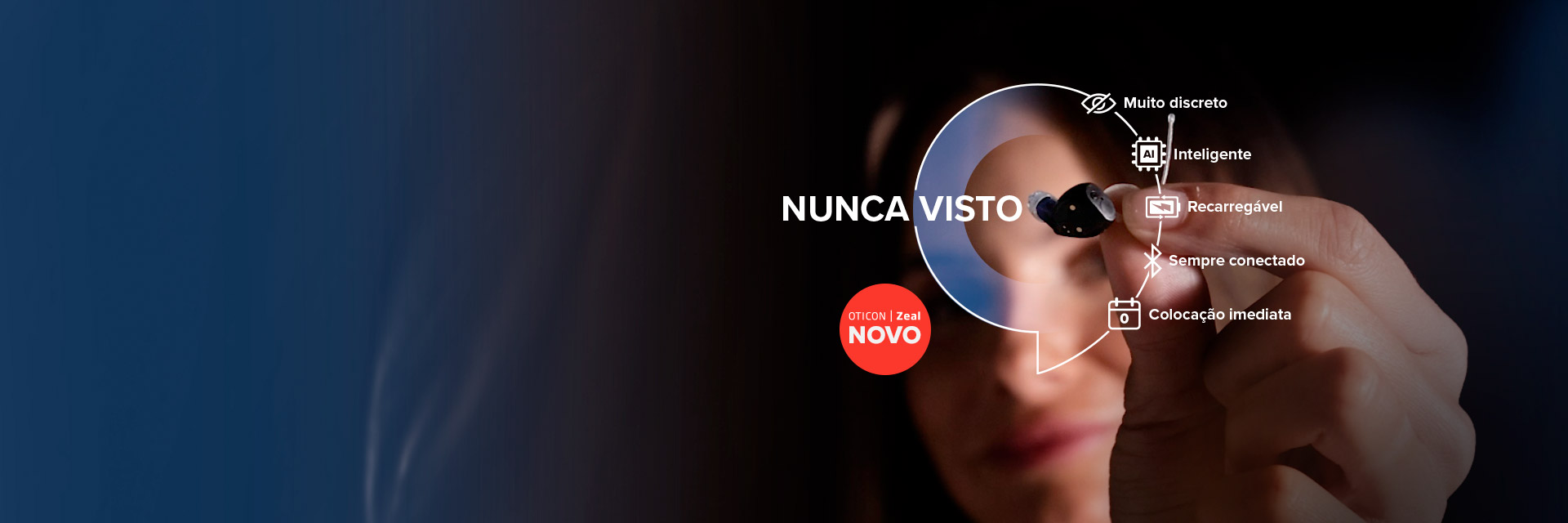 Imagem Zeal numa mão