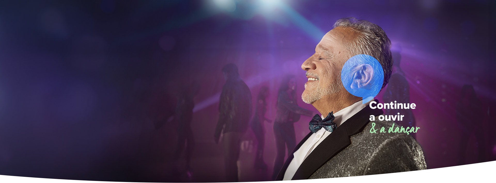 Continuer a ouvir com clareza enquanto aproveita momentos de dança e diversão