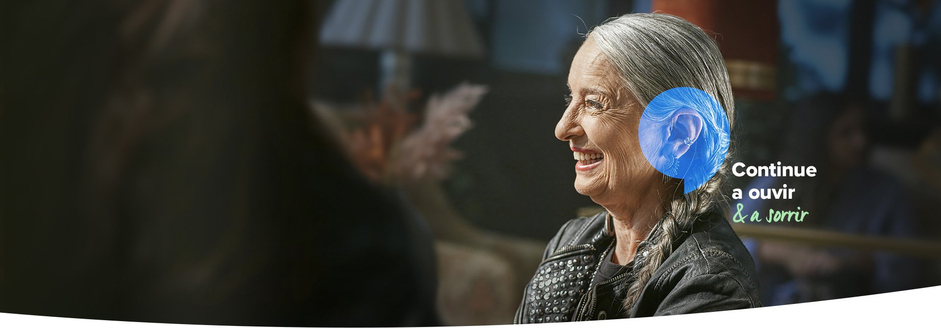 Continue ouvindo com saúde auditiva e desfrutando da vida com sorrisos.