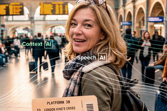 Reveal Woman train station