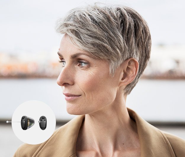 Appareil auditif complètement intra-conduit (CIC)