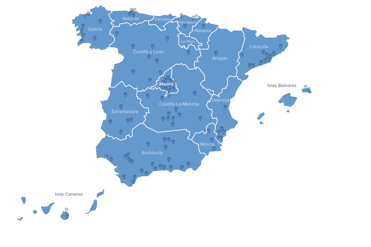 mapa de españa