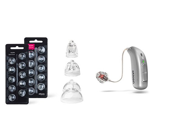 Domes og høreapparattilbehør til Oticon høreapparater