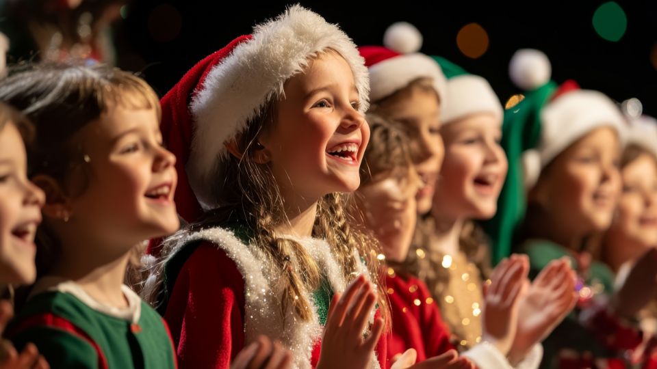 Ruido navidad niños