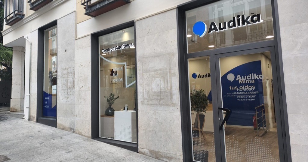 Fachada del Centro Auditivo Audika en Guadalajara