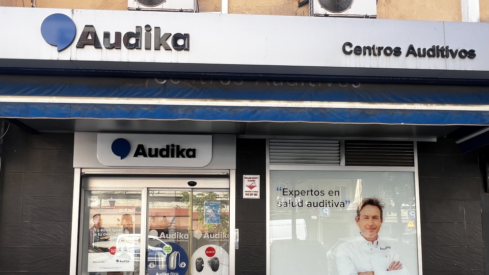Fachada del Centro Auditivo Audika en Vista Alegre, La Oca