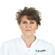 Paloma Rondán, asistente de audición en Audika Madrid