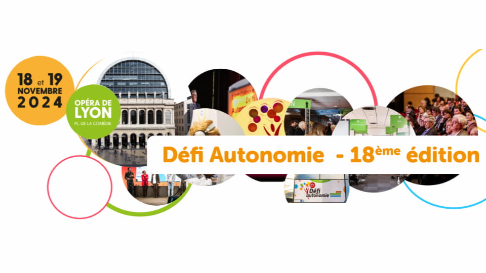Audika au salon Défi Autonomie 2024 à l’Opéra de Lyon, 18ème édition les 18 et 19 novembre.