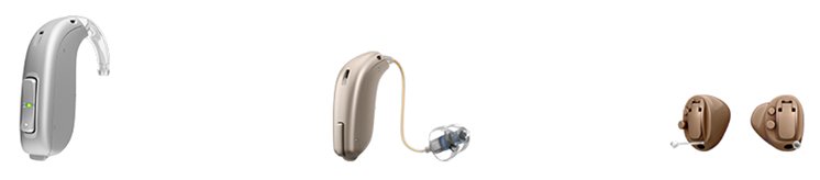 Différents types d’appareils auditifs modernes proposés par Audika