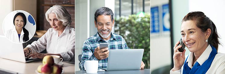 Plusieurs audioprothésistes conseillent leurs patients à distance via des dispositifs numériques et appels.