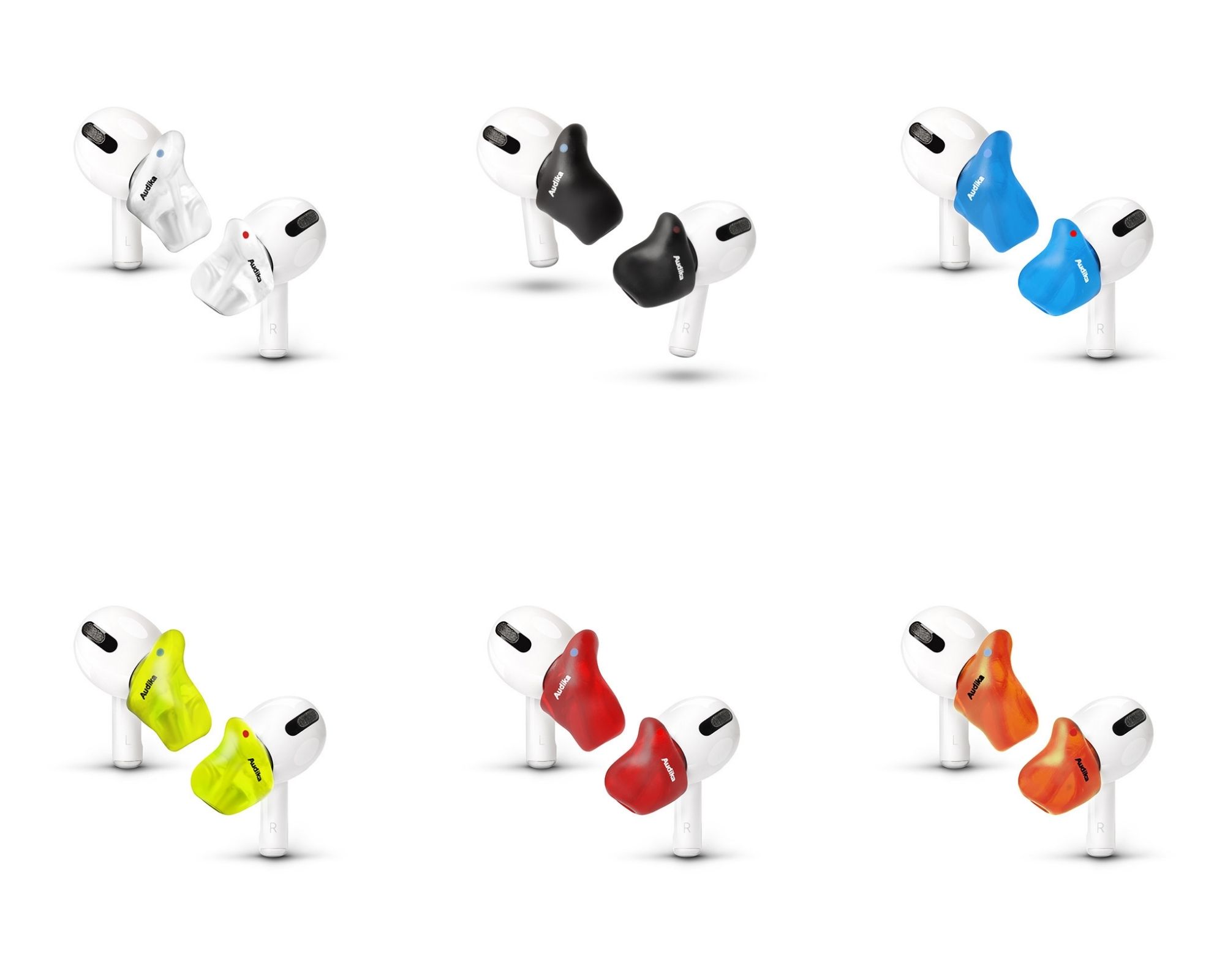 Différents coloris disponibles pour Snugs Airpods Pro