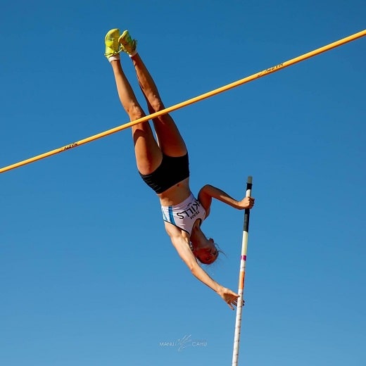 Marie Riverau saut à la perche