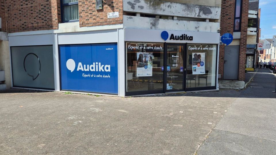 devanture centre auditif audika arras