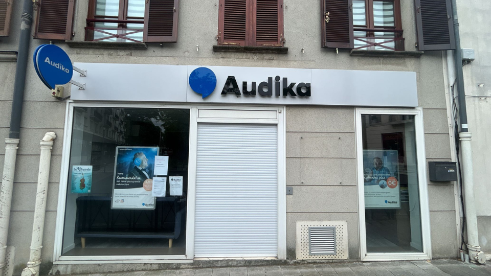 devanture centre auditif audika chate,ay malabry