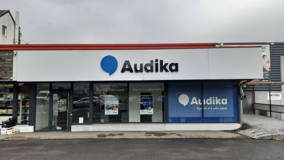 devanture centre auditif audika clouange