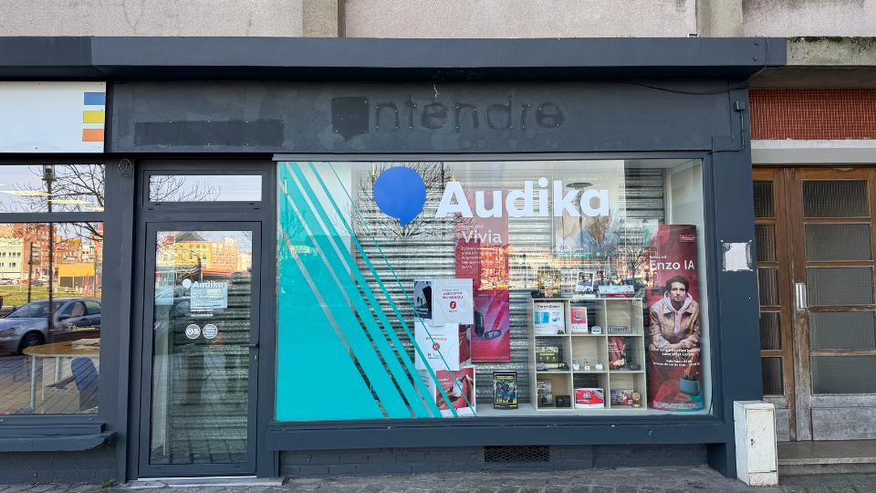 devanture centre auditif audika dunkerque centre