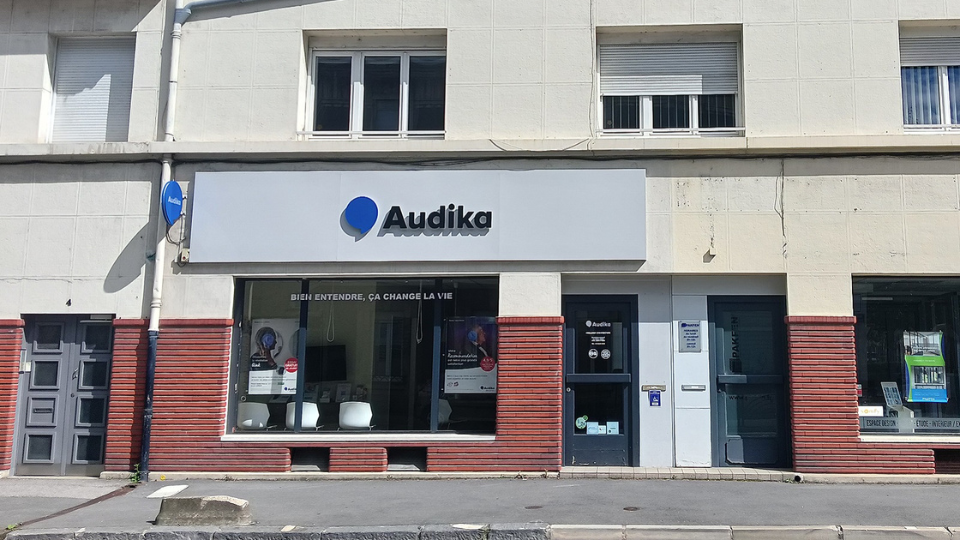 devanture centre auditif audika epernay