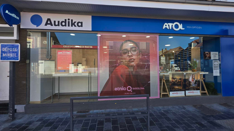 devanture centre auditif audika lievin