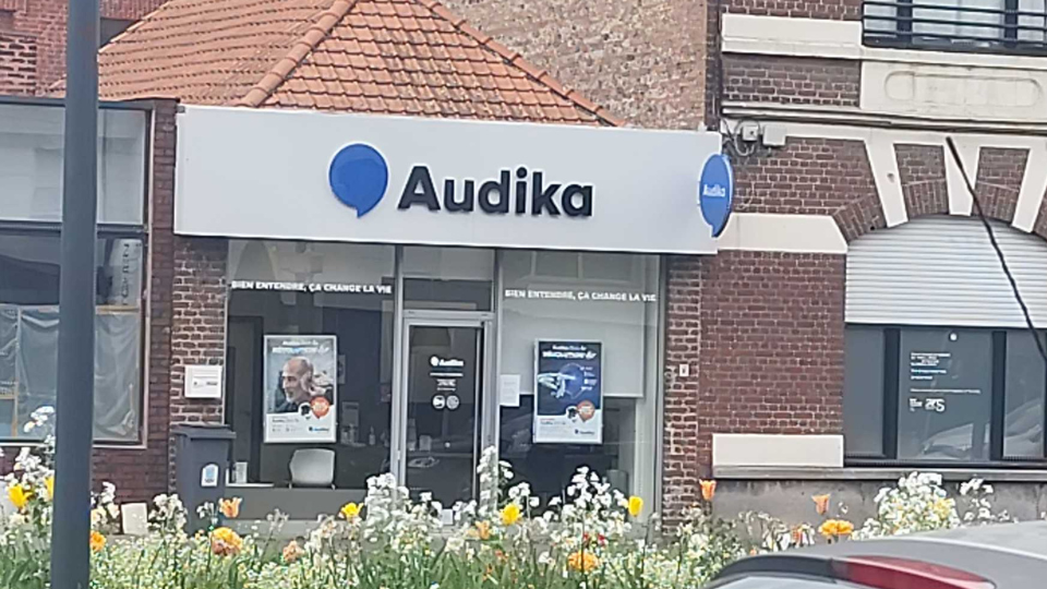 devanture centre auditif audika roubaix