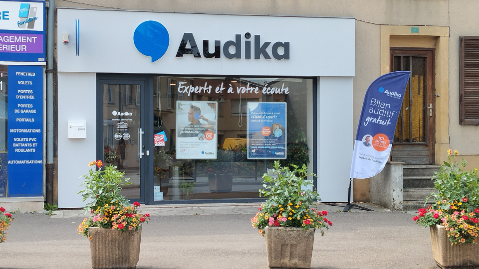 devanture centre auditif audika sainte marie aux chenes