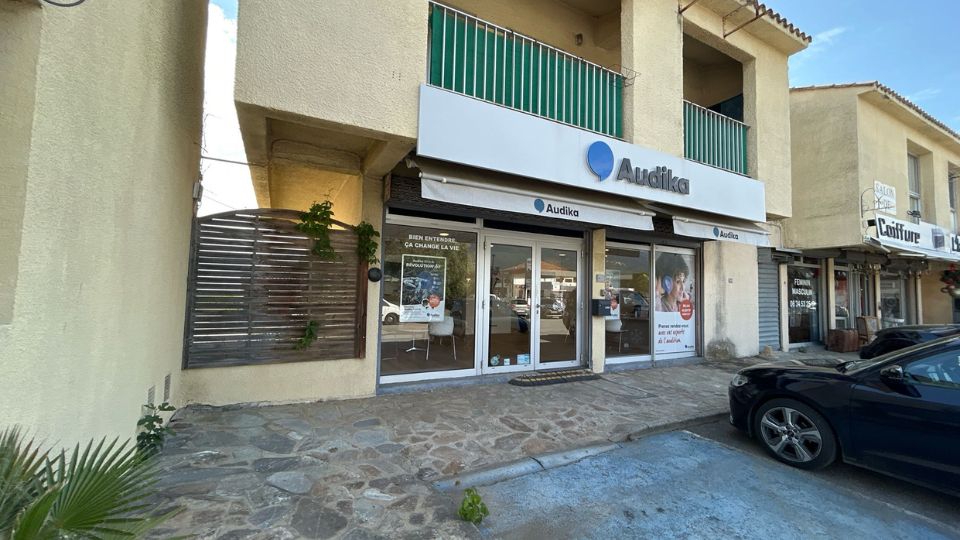 devanture centre auditif audika san nicolao