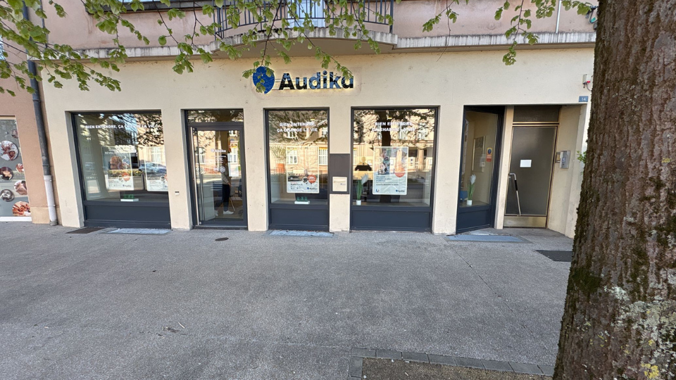 devanture centre auditif audika sarrebourg