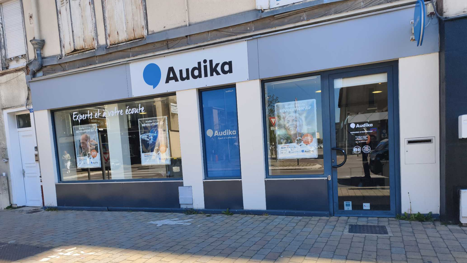 devanture centre auditif audika troyes ragueneau