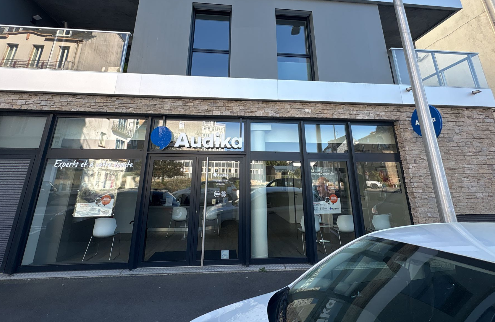 devanture centre auditif audika vannes