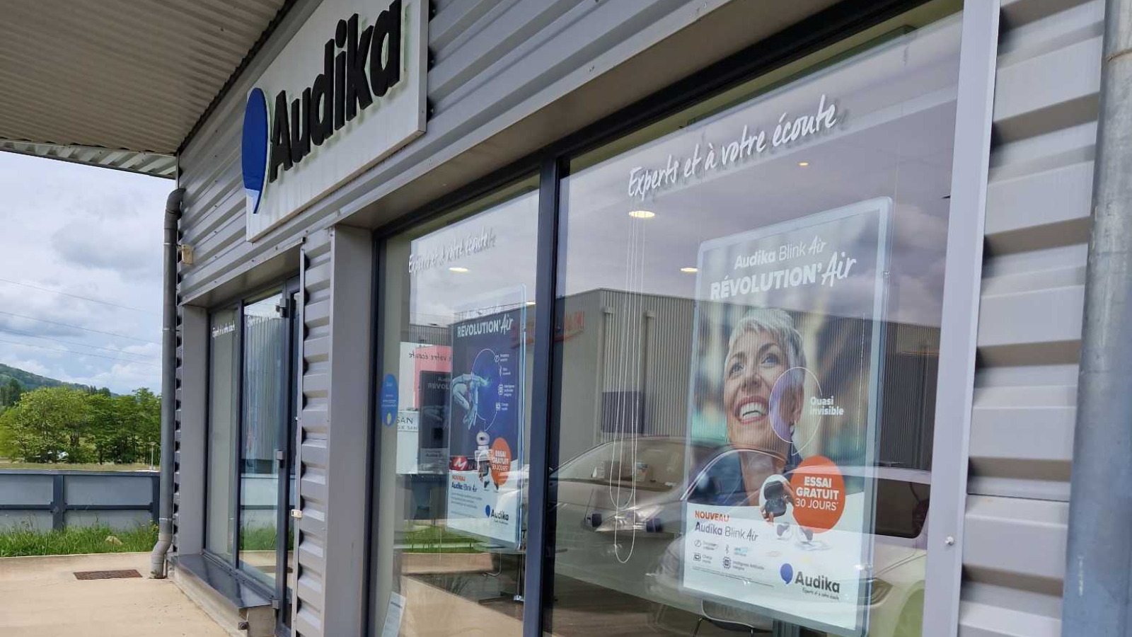 devanture centre auditif audika vesoul