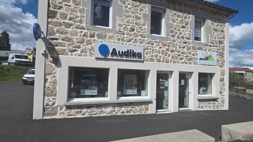 devanture centre auditif audika yssingeaux