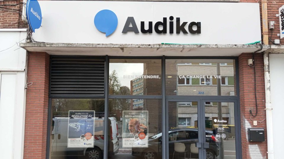 devanture centre auditif audika lambersart