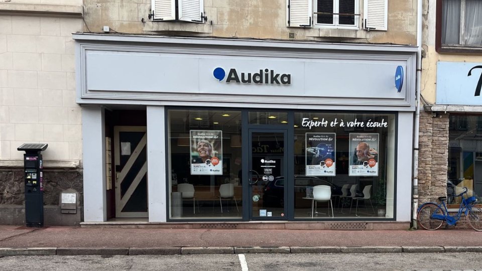 devanture centre auditif audika saint die