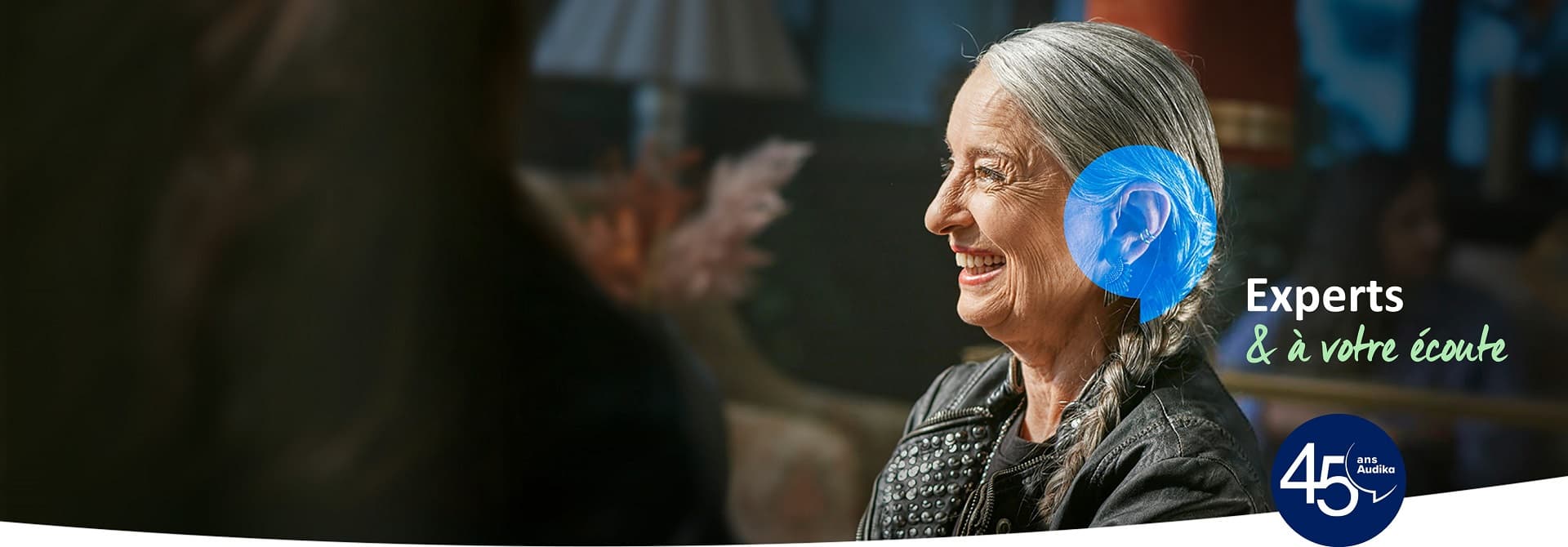 Experts en solutions auditives depuis 45 ans - Audika