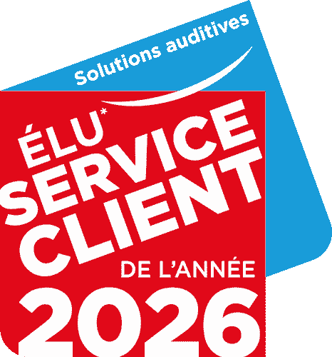Audika Élu meilleure Service Client de l'Année 2026 dans la catégorie Solutions Auditives