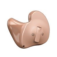 Appareil auditif intra-auriculaire pleine conque marron destiné à améliorer l’audition