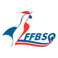 Logo de la Fédération Française de Bowling et de Sport de Quilles (FFBSQ) en bleu, rouge et blanc.