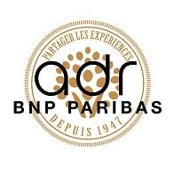 Logo BNP Paribas ADR, partager les expériences depuis 1947