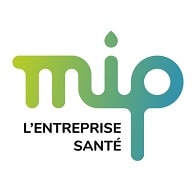 Logo de la mutuelle santé MIP avec le slogan « L'Entreprise Santé ».