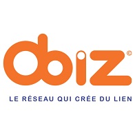 Le logo de Obiz, un partenaire de Audika