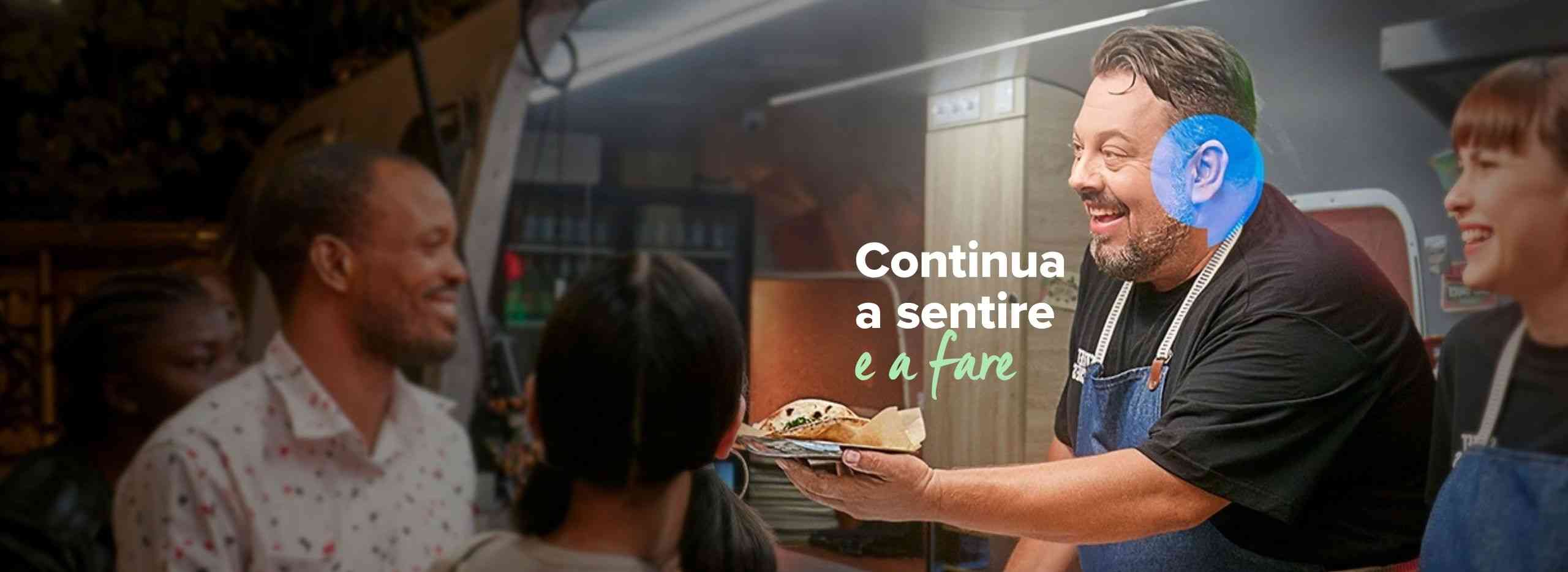 Continua a sentire e resta chi sei, campagna di sensibilizzazione sull’importanza della cura dell’udito.