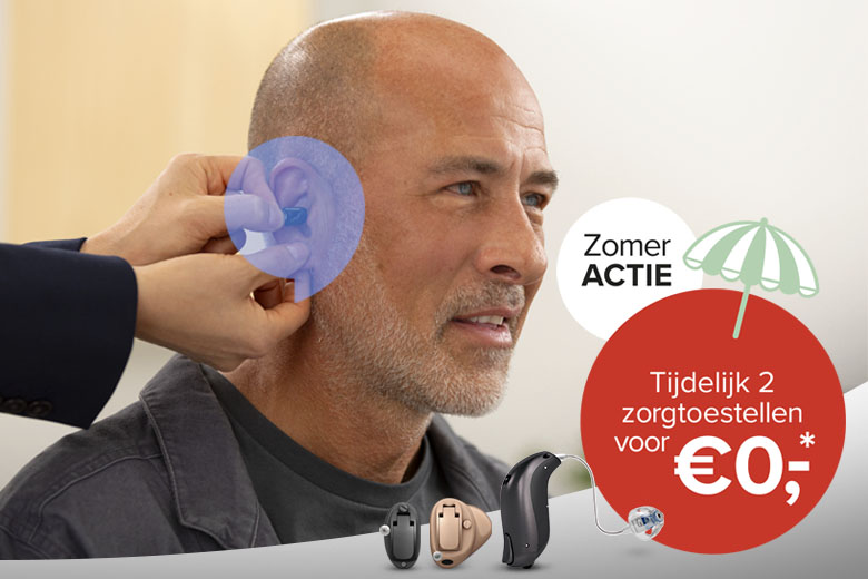 Zomeractie van Audika de 0 euro actie