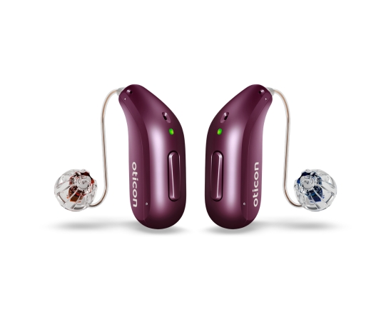 Oticon Intent in de kleur Deep Plum