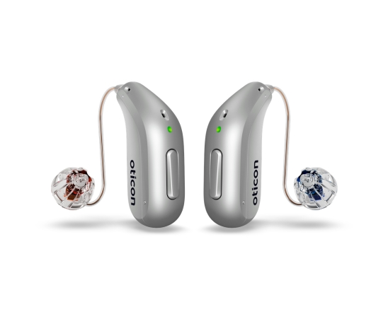 Oticon Reveal in de kleur Silver Grey