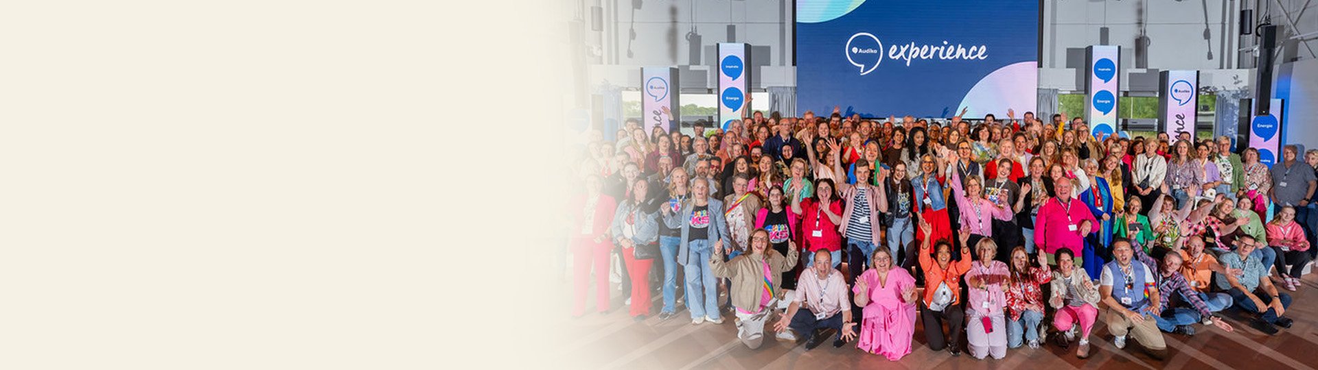 Alle Audika collega's bij de Audika Experience