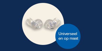 Muziek oordoppen universeel en op maat