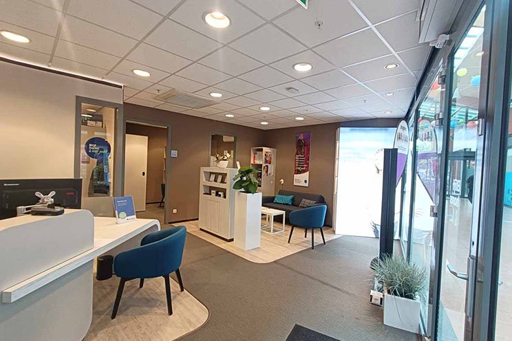 Winkelinterieur van een hoorzorgspecialist in Venlo.