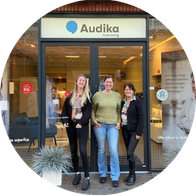 Afbeelding van een Audika hoorwinkel