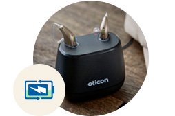 Oplaadbaar gehoorapparaat