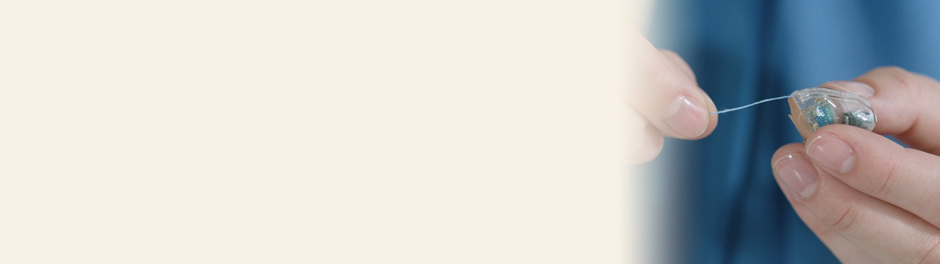 Onderhoud van gehoorapparaat